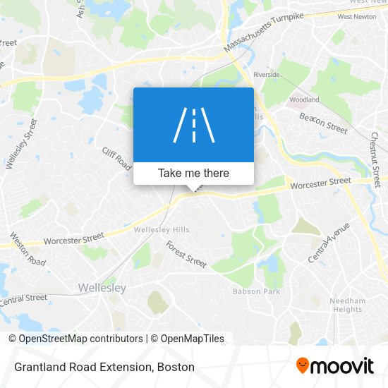 Mapa de Grantland Road Extension