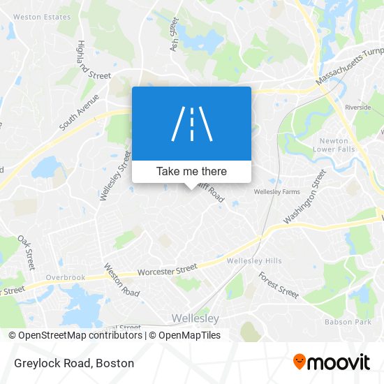 Mapa de Greylock Road