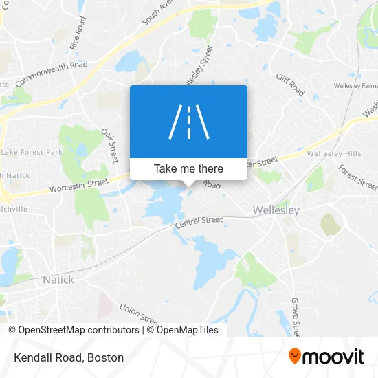 Kendall Road map