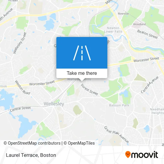 Laurel Terrace map
