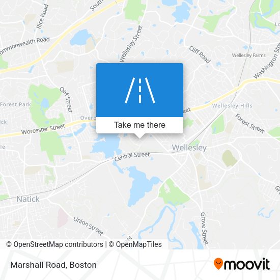 Mapa de Marshall Road