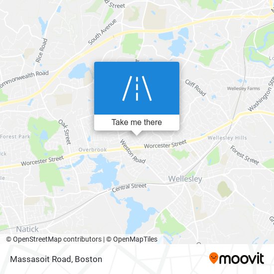 Massasoit Road map