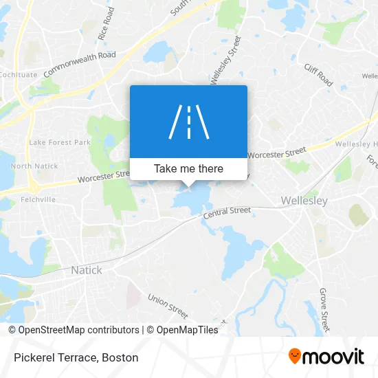 Pickerel Terrace map