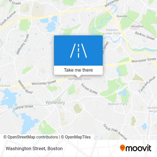 Washington Street map