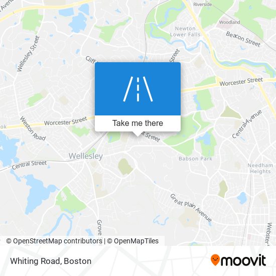 Whiting Road map