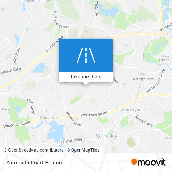 Mapa de Yarmouth Road