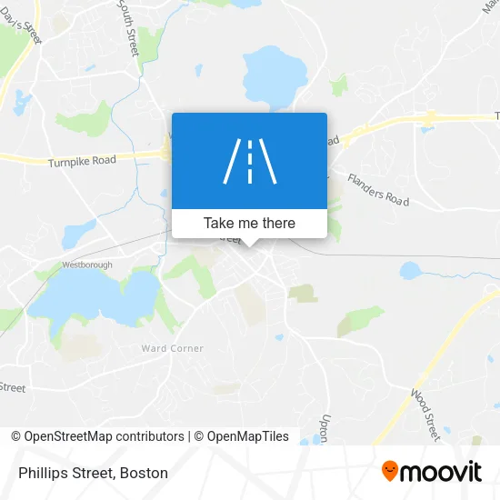Phillips Street map