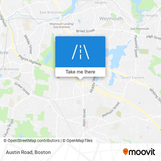 Austin Road map