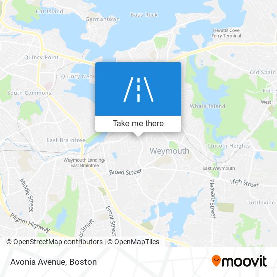 Avonia Avenue map