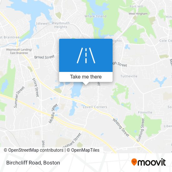 Mapa de Birchcliff Road