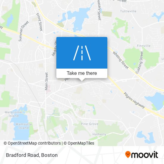 Bradford Road map