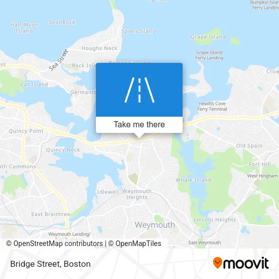 Bridge Street map