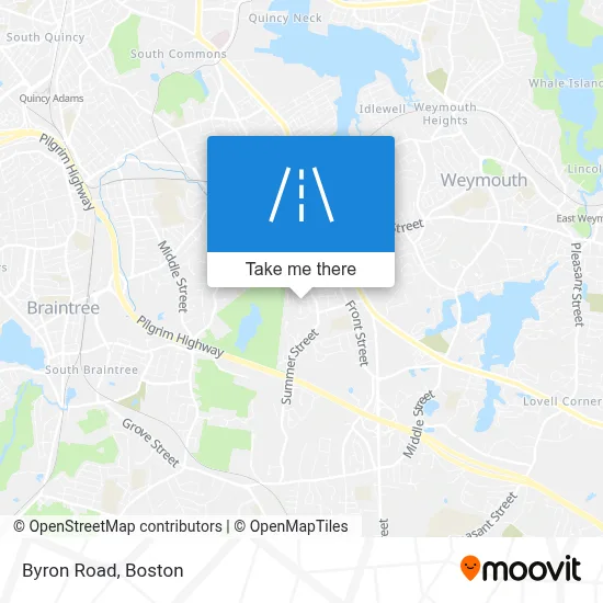 Byron Road map