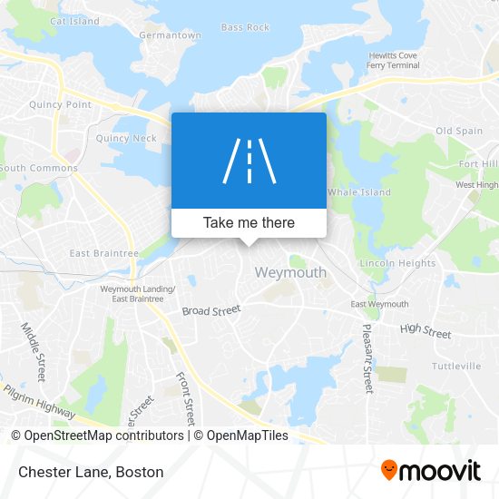 Mapa de Chester Lane