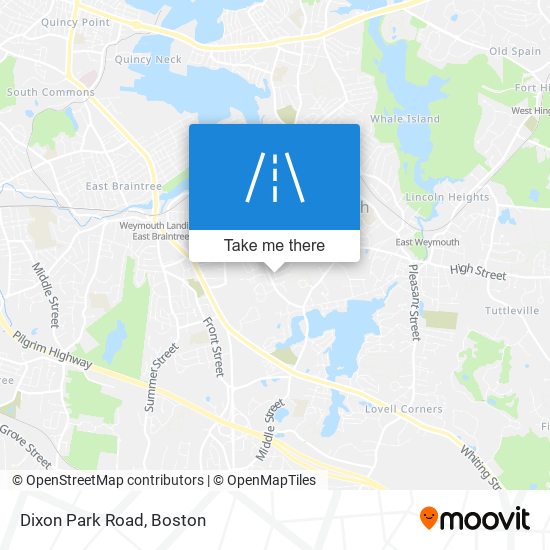 Mapa de Dixon Park Road