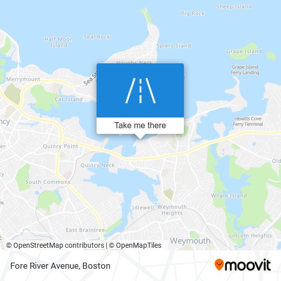 Fore River Avenue map