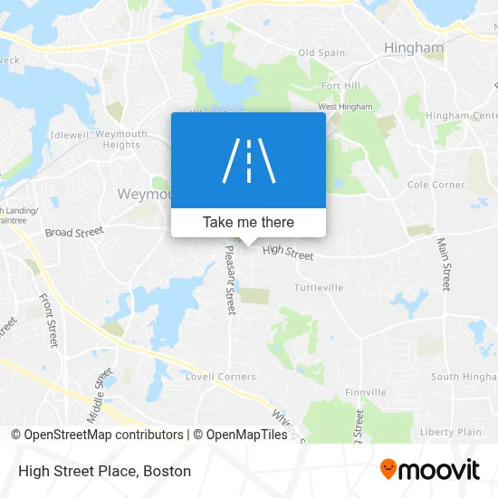 High Street Place map