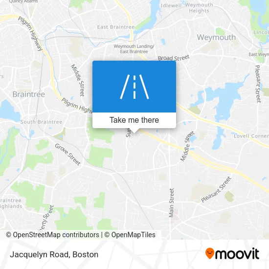 Mapa de Jacquelyn Road