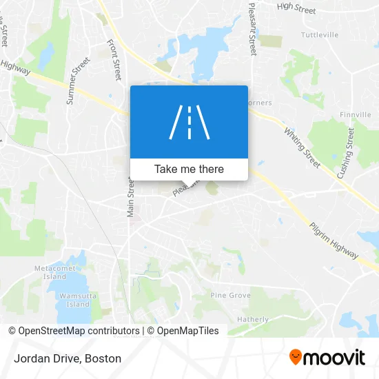 Jordan Drive map