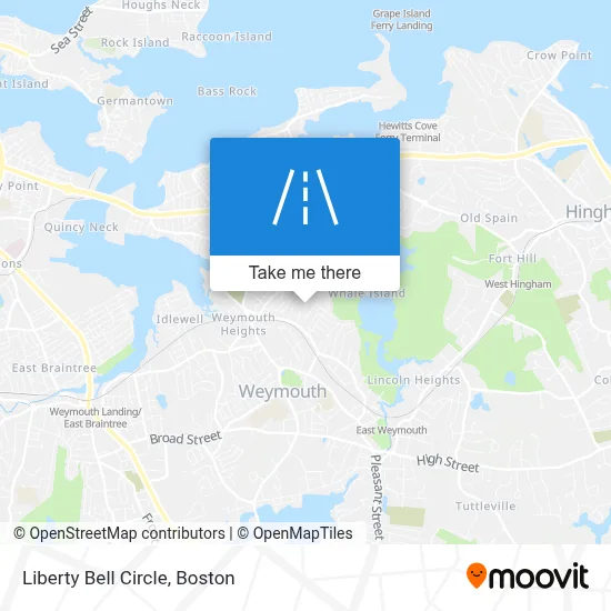 Liberty Bell Circle map