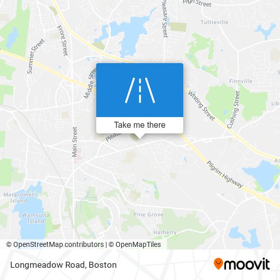 Longmeadow Road map