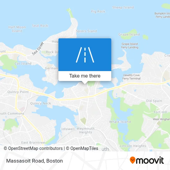 Massasoit Road map