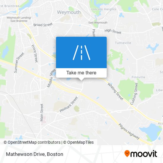 Mathewson Drive map