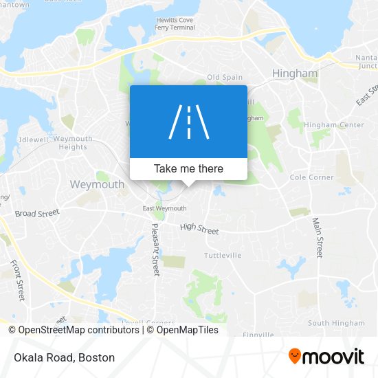 Mapa de Okala Road