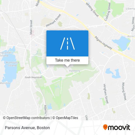 Mapa de Parsons Avenue