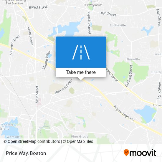 Mapa de Price Way