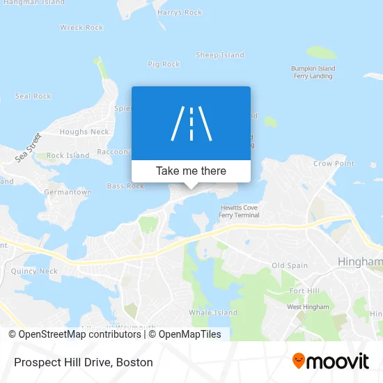 Prospect Hill Drive map