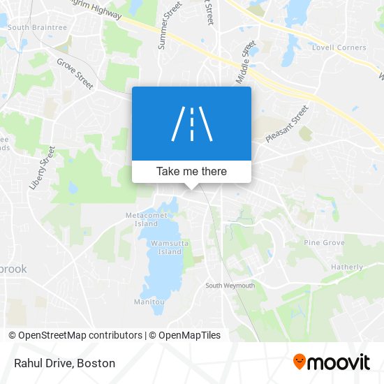 Rahul Drive map