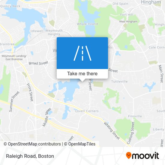 Mapa de Raleigh Road