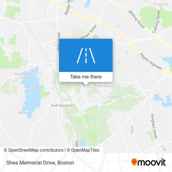 Shea Memorial Drive map