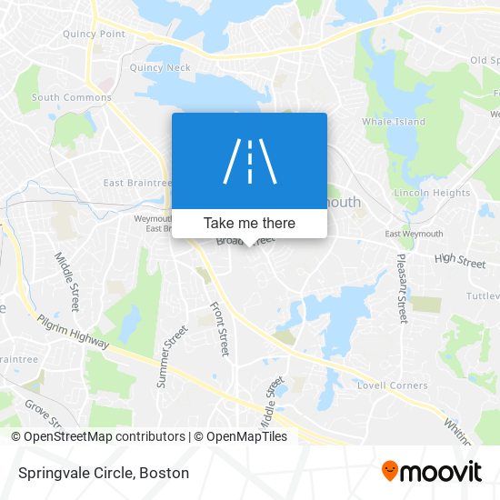 Springvale Circle map