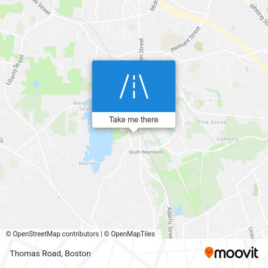 Thomas Road map