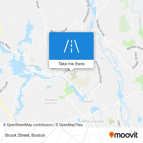 Brook Street map