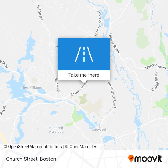 Mapa de Church Street