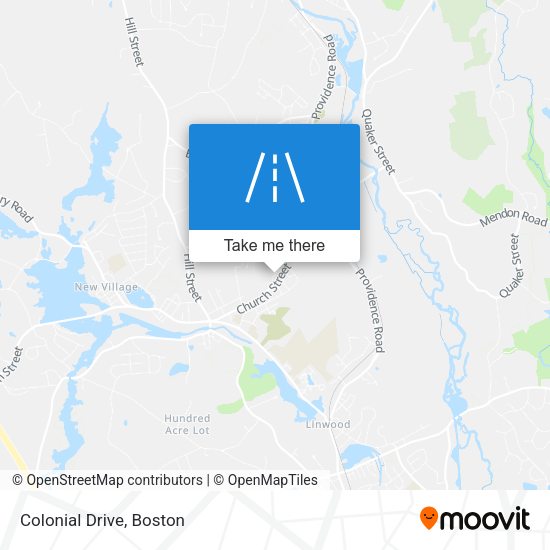 Mapa de Colonial Drive