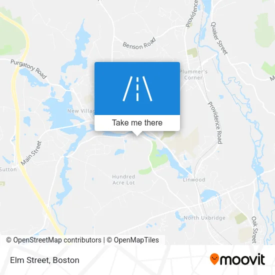 Elm Street map