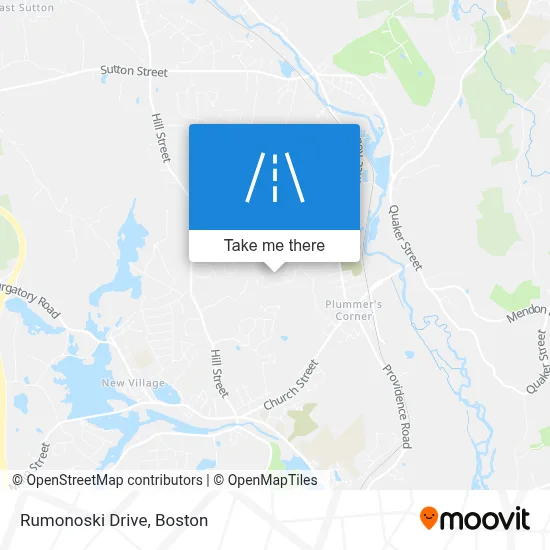 Rumonoski Drive map