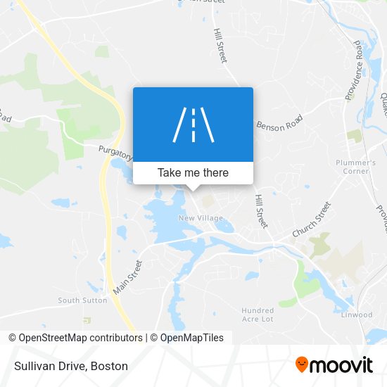 Mapa de Sullivan Drive