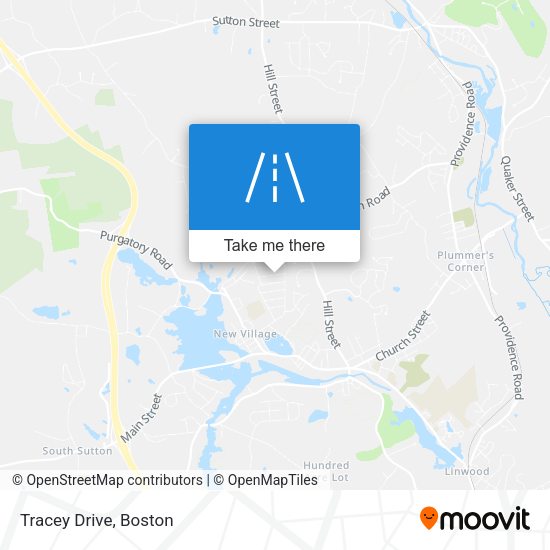 Tracey Drive map