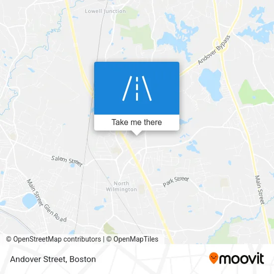 Andover Street map