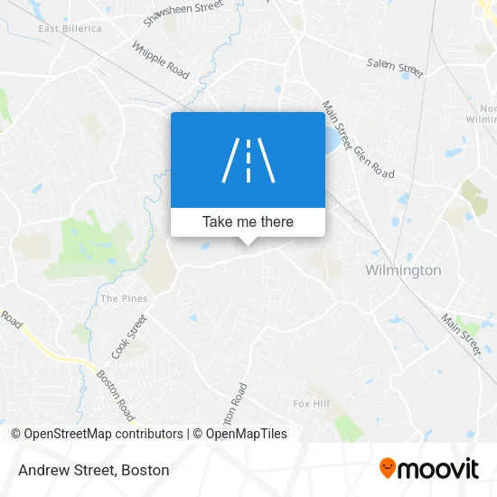 Andrew Street map