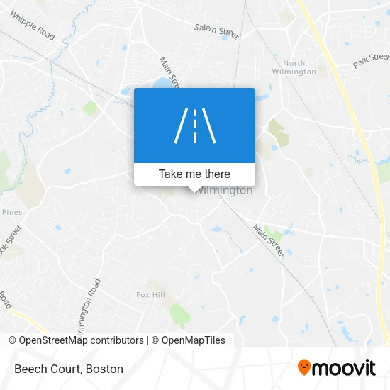 Beech Court map