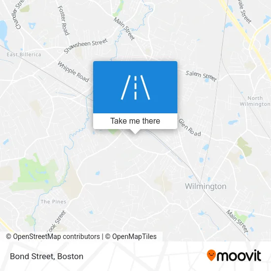 Bond Street map