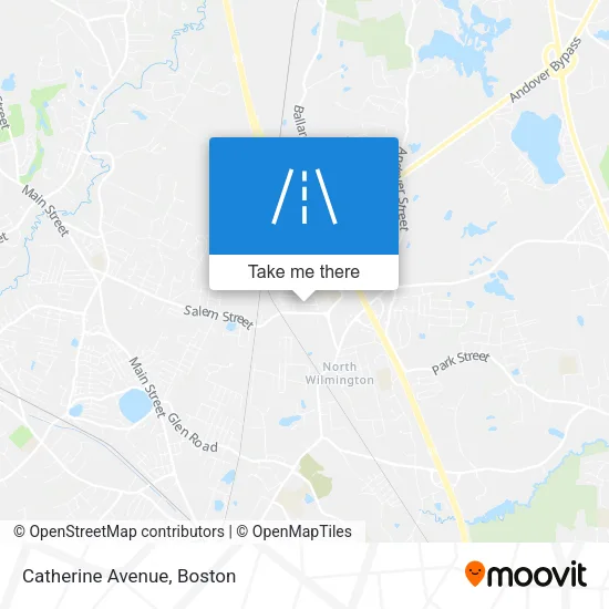 Catherine Avenue map