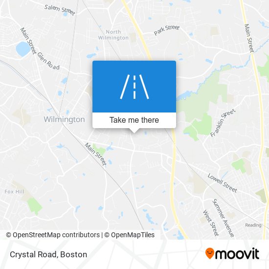 Mapa de Crystal Road
