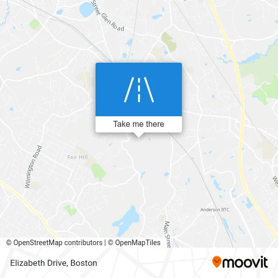 Elizabeth Drive map